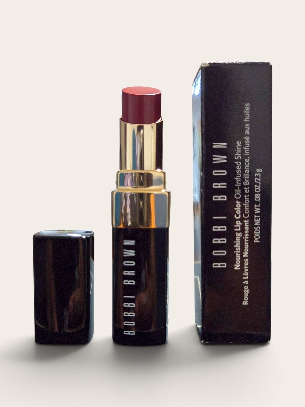 Bobbi Brown Nourishing Lip Color "Claret" - Full Size NIB Discontinued